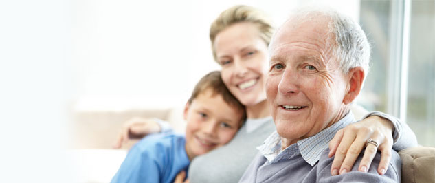 Father, Daughter and Grandchild